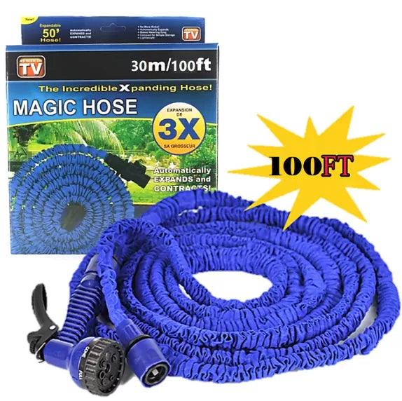 Expandable Magic Hosepipe, Garden Water Pipe (100 ft)