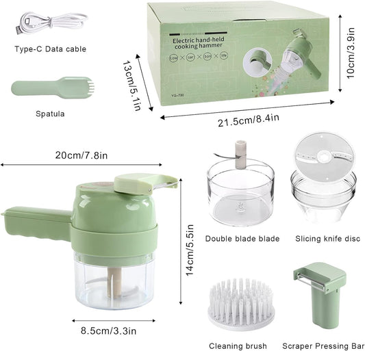 Electric Rechargeable Vegetable Cutter