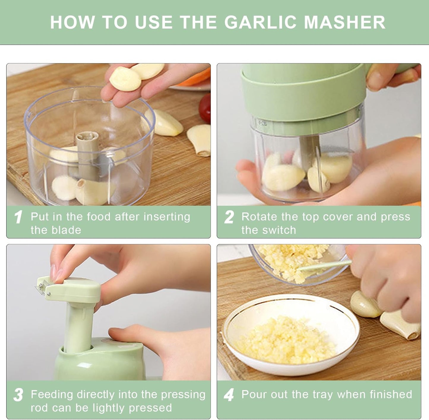 Electric Rechargeable Vegetable Cutter