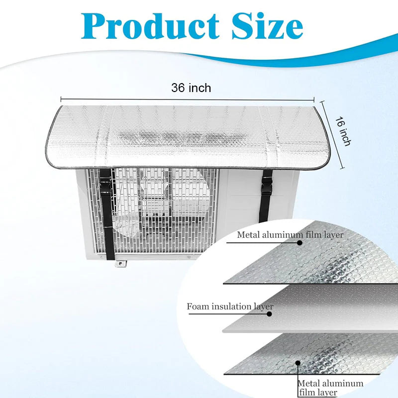 Aluminium Coated AC Outdoor Protector Sheet