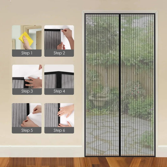 Magnetic Mosquito Screen Door Net