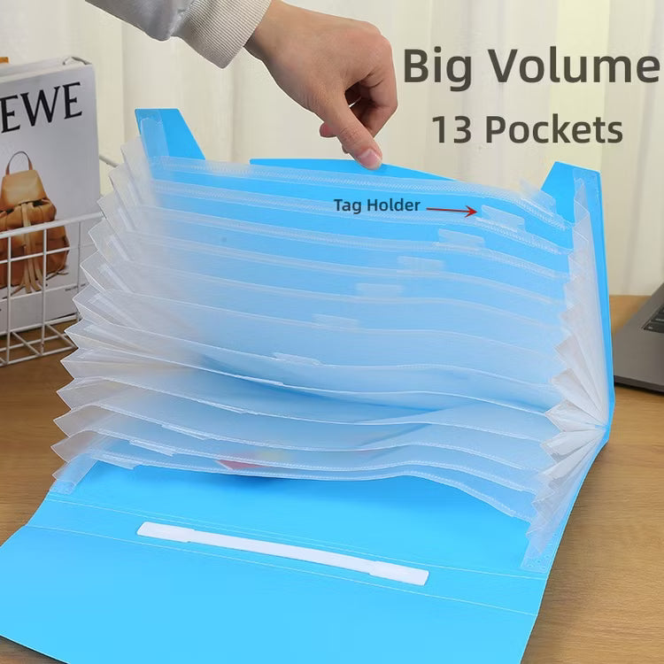 Multi-Layer Expanding Document Organizer Bag