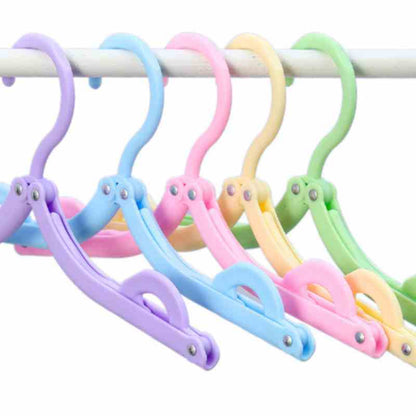 Foldable plastic Cloth Hanger