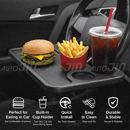 Portable Car Steering Wheel Table