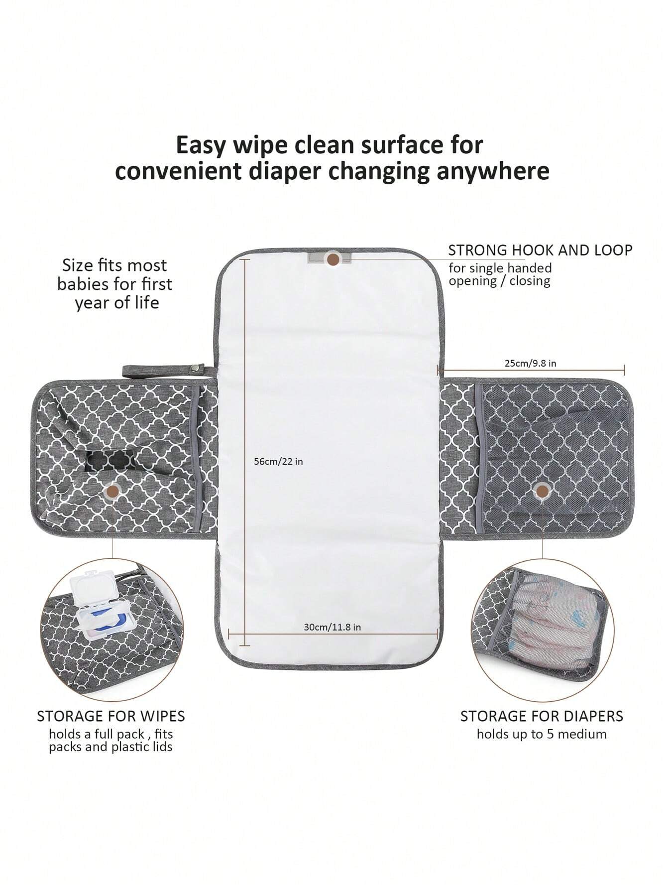 Portable Diaper Changing Pad