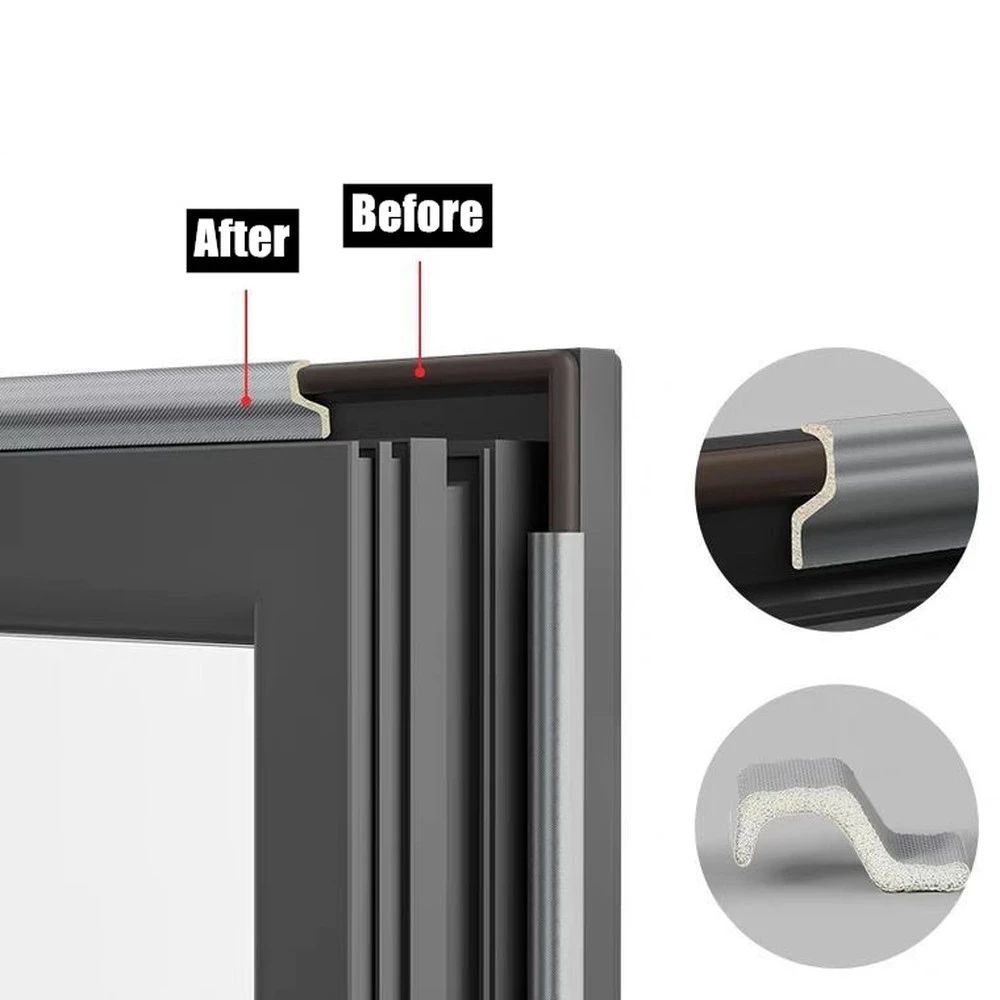 Self Adhesive Window Gap Sealing Strip (5M)