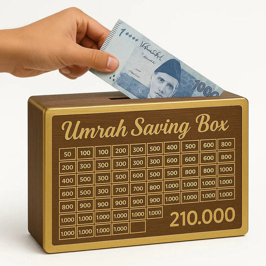 Umrah Saving Box Save- 210,000 For Umrah