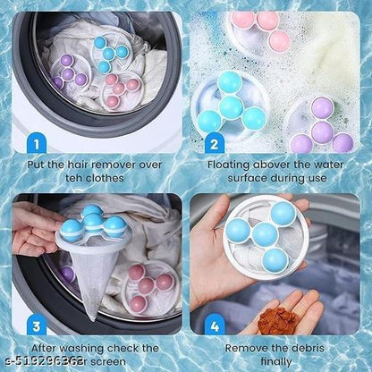 Reusable Washing Machine Pet Hair & Lint Remover