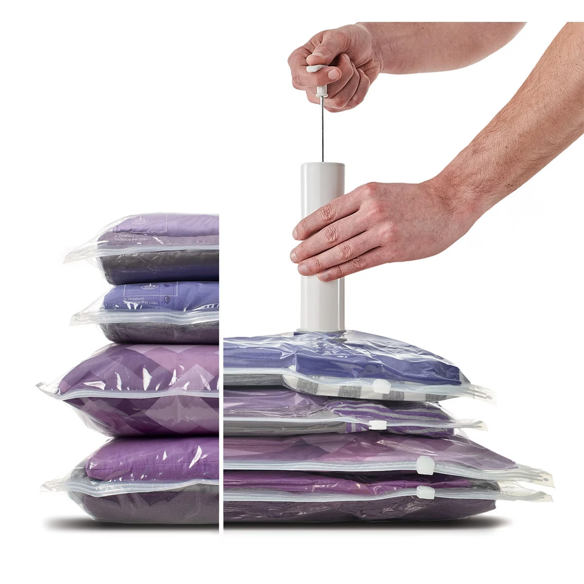 Vacuum Storage Bags with Pump