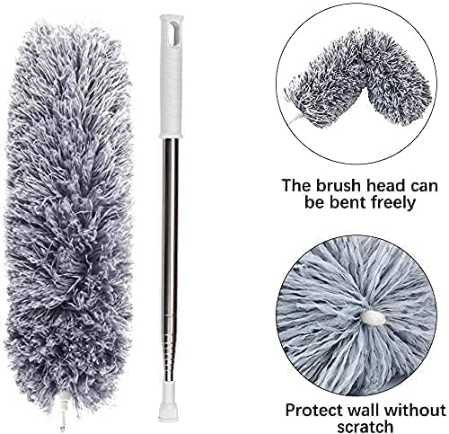 Flexible Grey Mop With Long Rod
