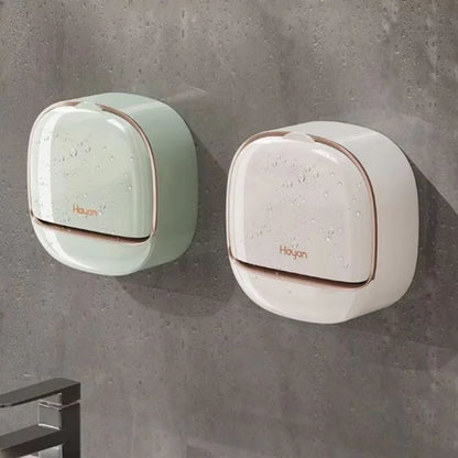 Wall mounted sticking soap dish