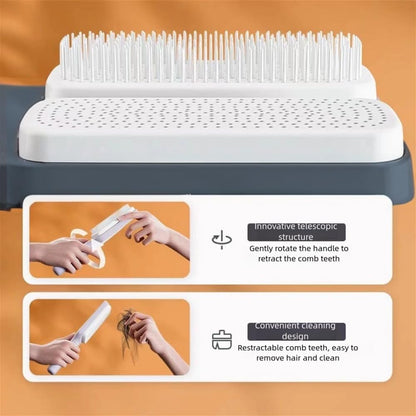 Self Cleaning Hair Brushes