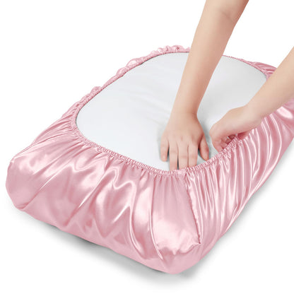 Premium Shine Silk Pillow Cover – Easy Fit