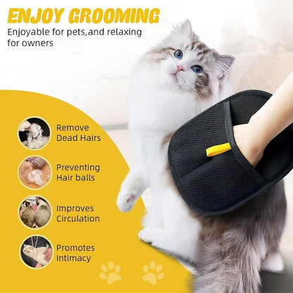Pet Hair & Lint Remover Gloves