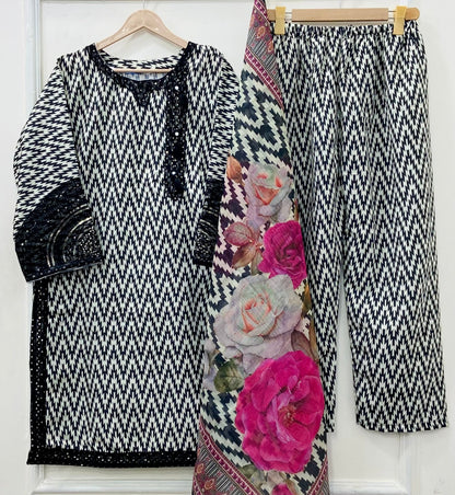 Tulip Floral 2 & 3-Piece Suit