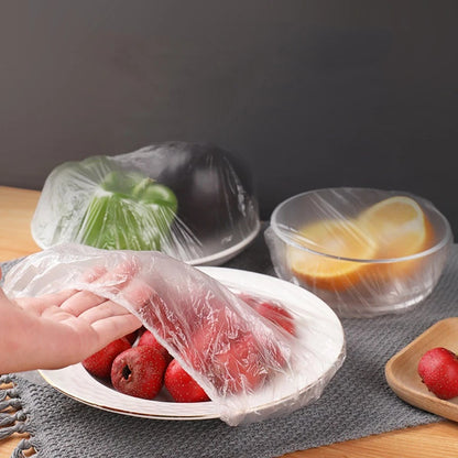 Re-Useable Food Cover Plastic Wrap Elastic