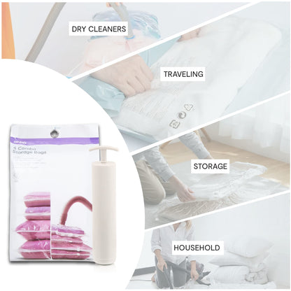 Vacuum Storage Bags with Pump