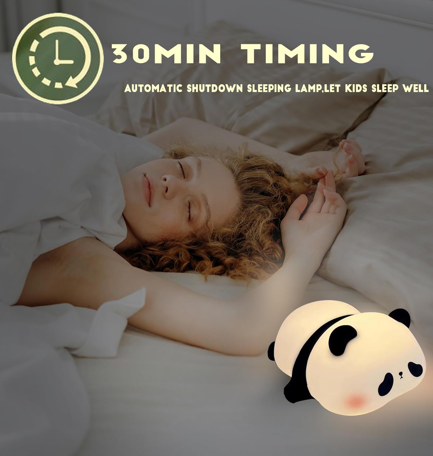 Night Light Panda Lamp