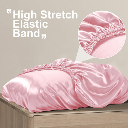 Premium Shine Silk Pillow Cover – Easy Fit