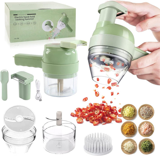 Electric Rechargeable Vegetable Cutter