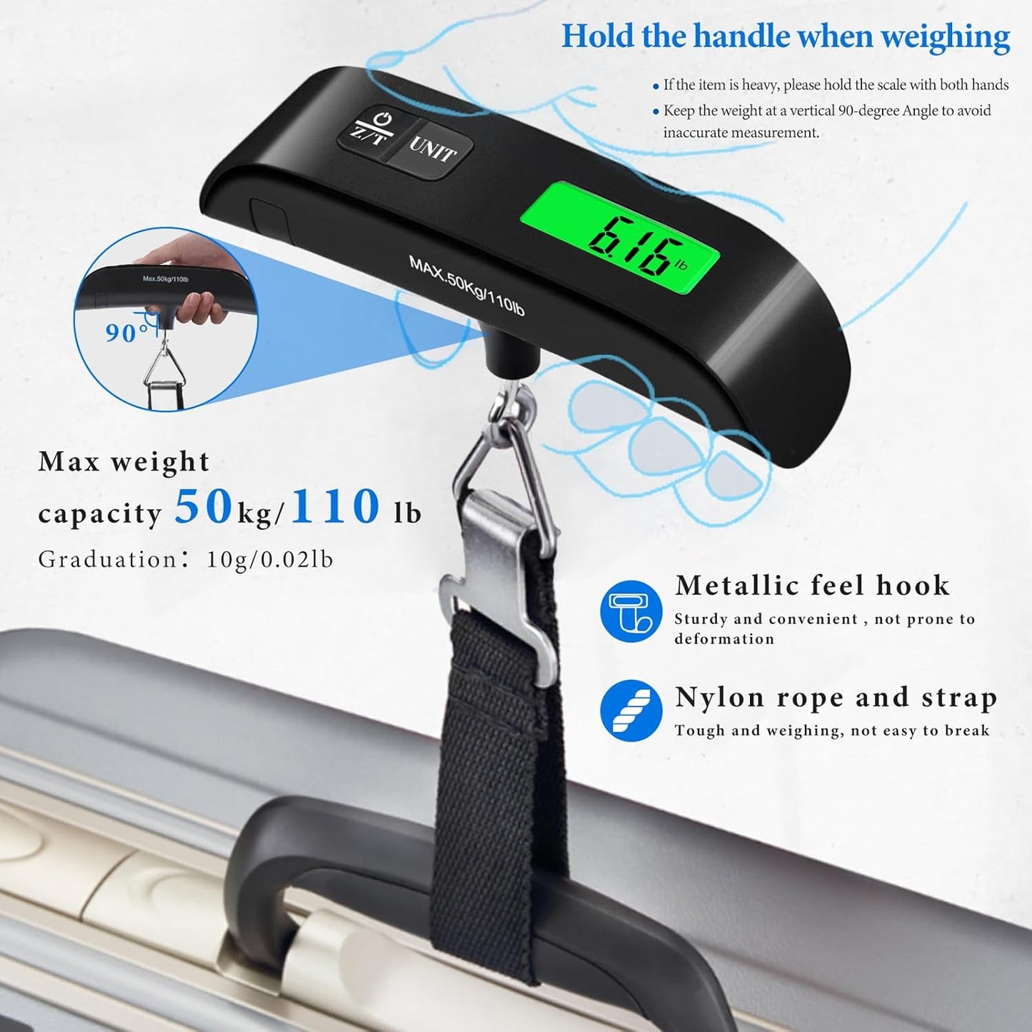 Portable Luggage Weight Scale