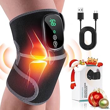 Recharable Knee Massager & Heat Support Belt