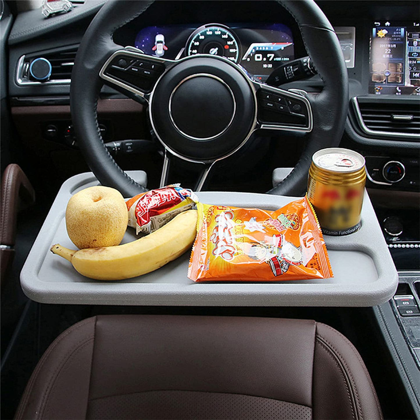 Portable Car Steering Wheel Table