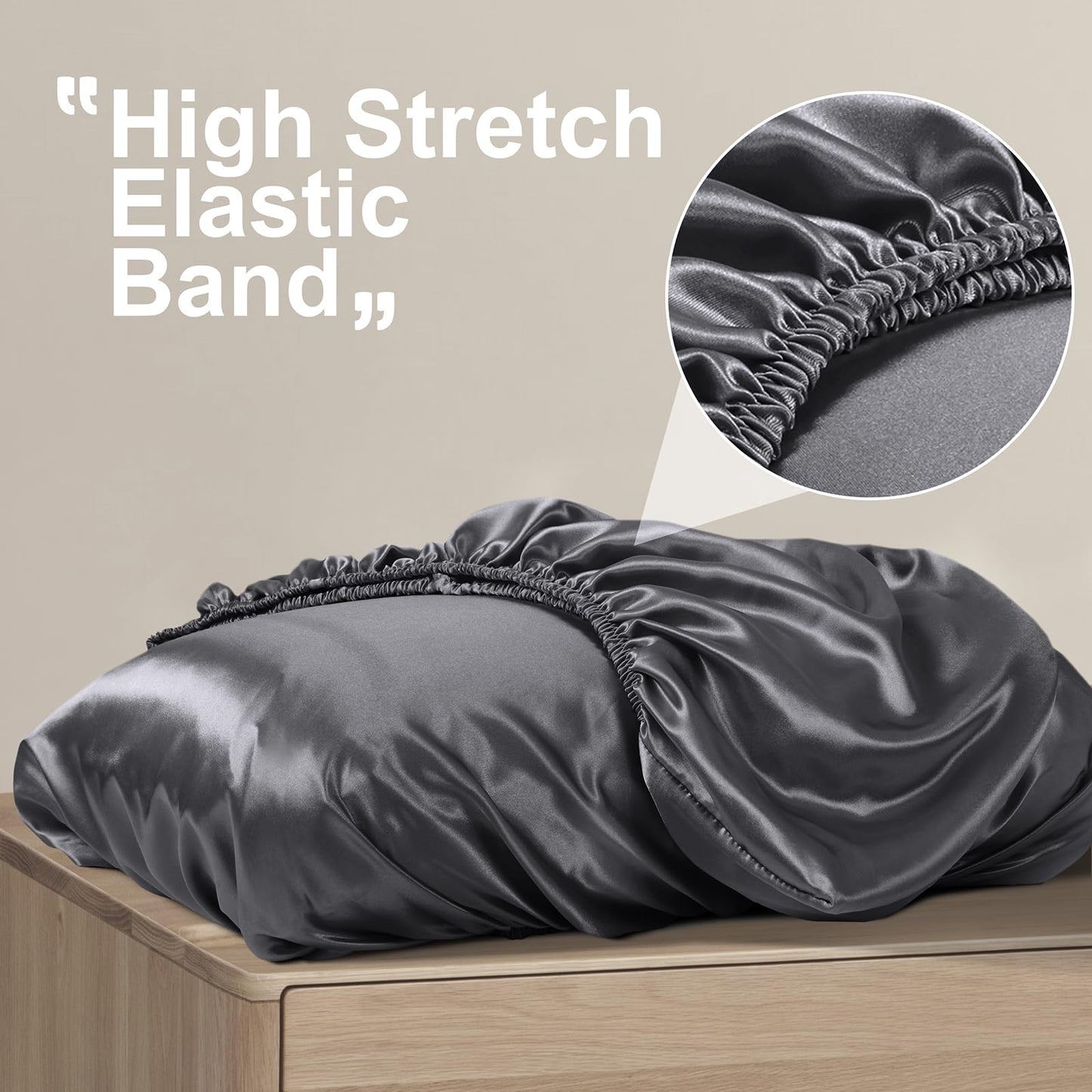 Premium Shine Silk Pillow Cover – Easy Fit