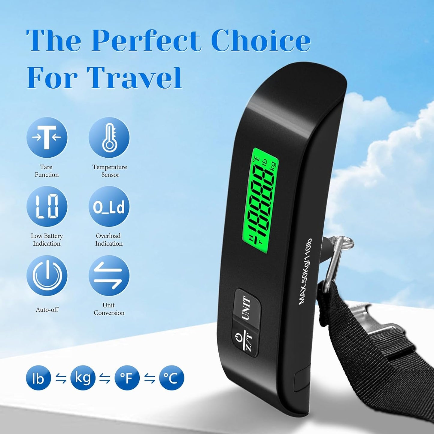 Portable Luggage Weight Scale