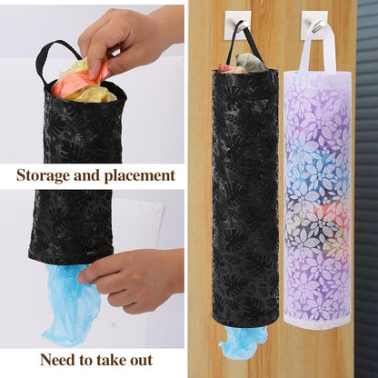 Hanging Mesh Plastic Bag Organizer, Pack of 3
