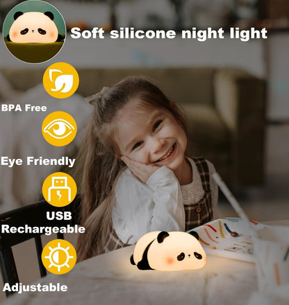 Night Light Panda Lamp
