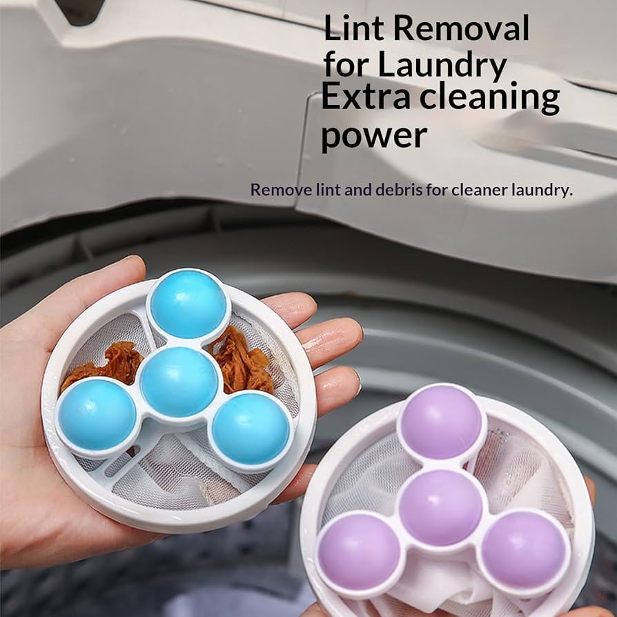 Reusable Washing Machine Pet Hair & Lint Remover