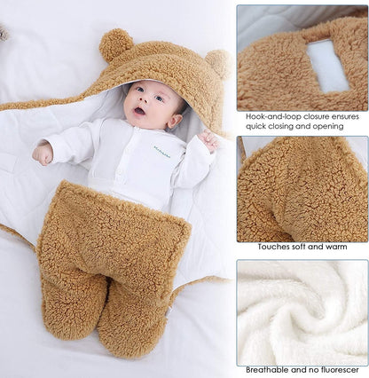 New Born Baby Swaddle Wrap Blanket (Imported)