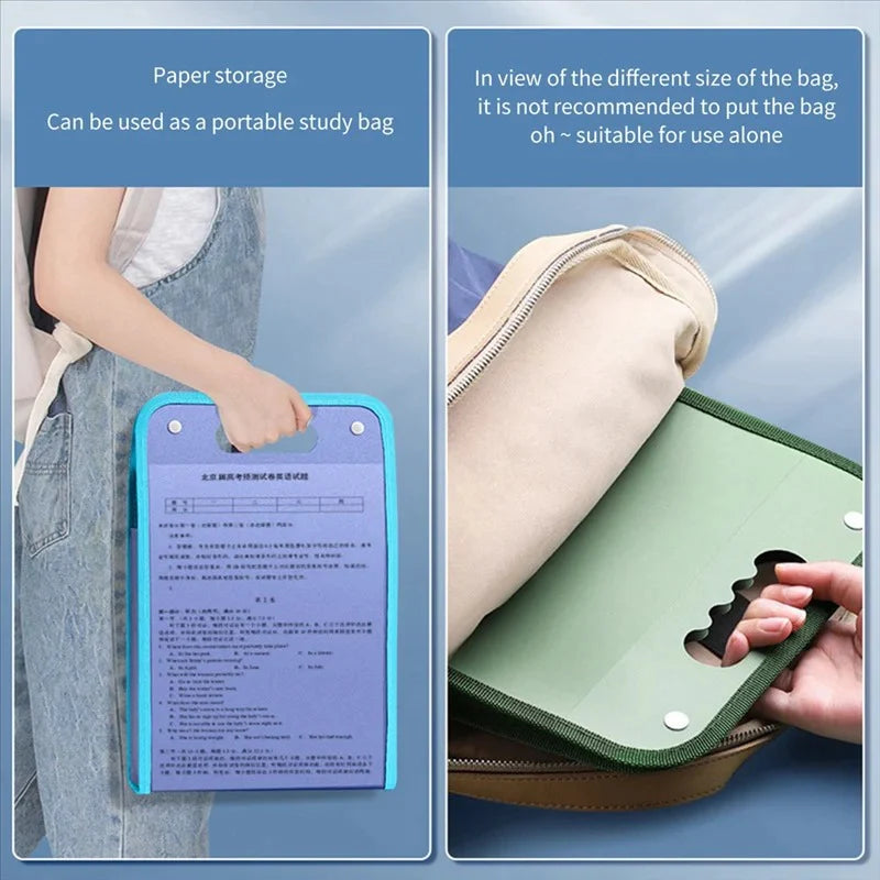 Multi-Layer Expanding Document Organizer Bag