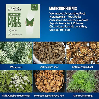 Herbal Pain Patches for Knees