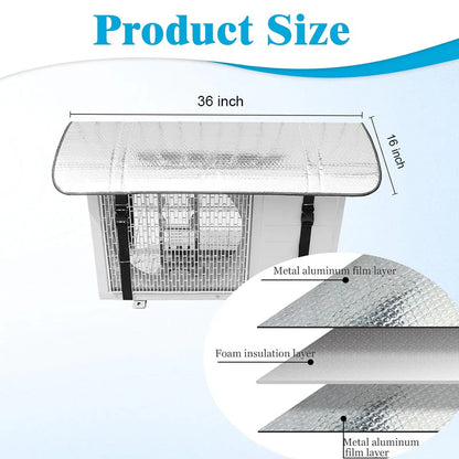 Aluminium Coated AC Outdoor Protector Sheet