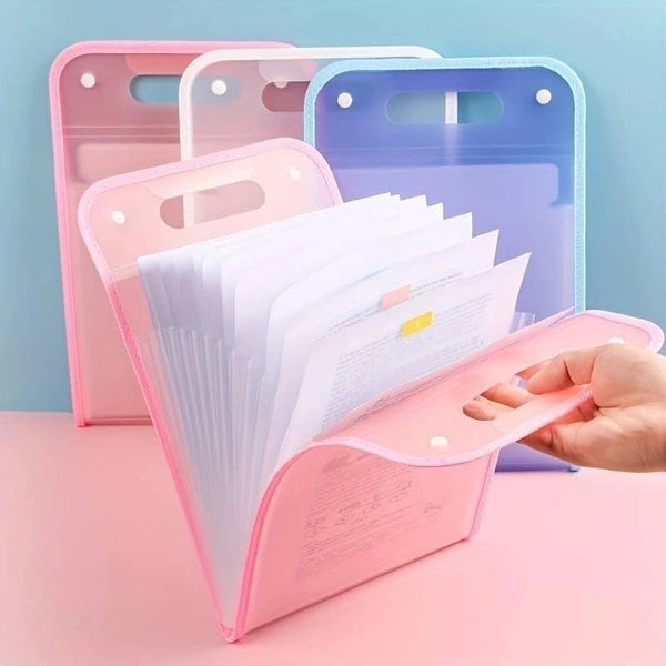 Multi-Layer Expanding Document Organizer Bag