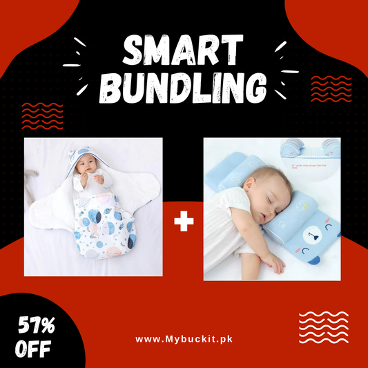 Baby Blanket + Head Shaping Pillow (Special Bundle)