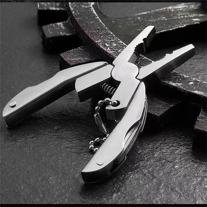 7 in 1 Stainless Steel Key Chain Pliers