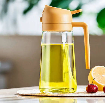 2 in 1 Oil Kettle, Oil Spray Bottle And Dispenser