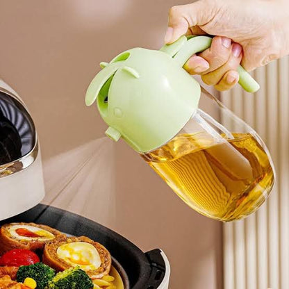 2 in 1 Oil Kettle, Oil Spray Bottle And Dispenser