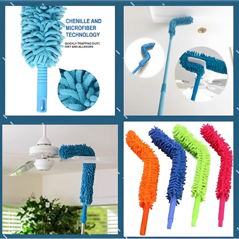 Long handle Microfiber Cleaning Brush
