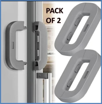Multifunctional Fridge Door Drawer Lock Pack of 2