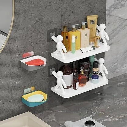 Wall Mounted Character Storage Shelf (2 Pcs)