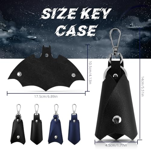 Premium Leather Batsman Keychain