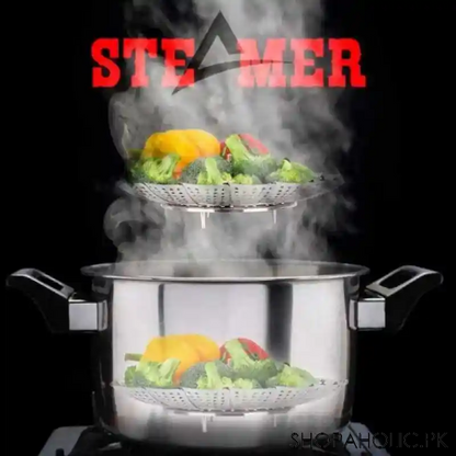 Stainless Steel Foldable Food Steamer
