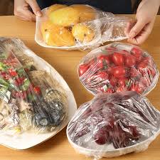 Re-Useable Food Cover Plastic Wrap Elastic