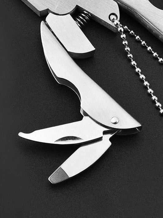 7 in 1 Stainless Steel Key Chain Pliers