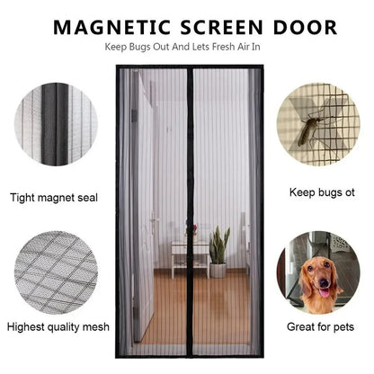 Magnetic Mosquito Screen Door Net