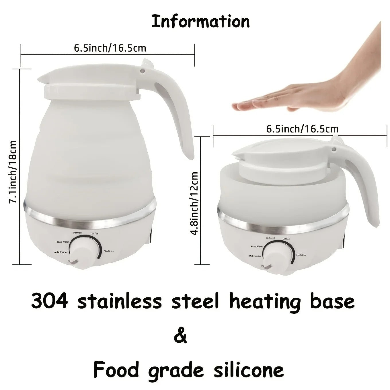 Foldable Electric Kettle